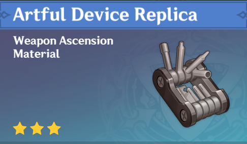 Genshin Impact - How to Get Artful Device Replica and Effects