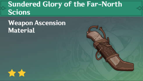 Genshin Impact - How to Get Sundered Glory of the Far-North Scions and Effects