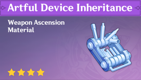 Genshin Impact - How to Get Artful Device Inheritance and Effects