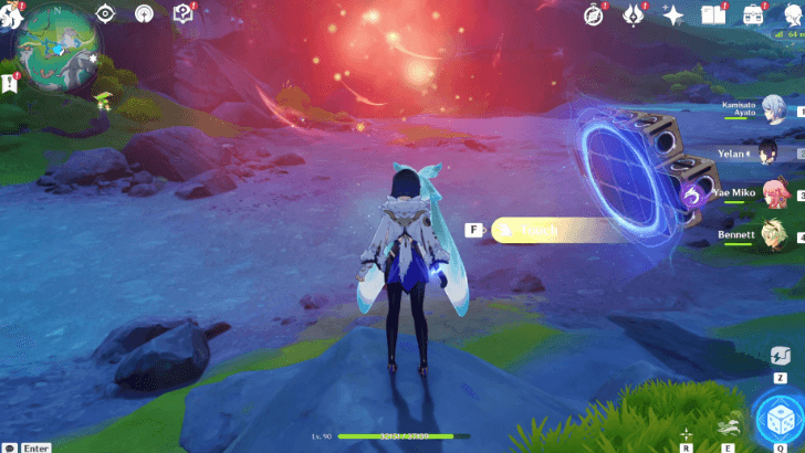 Genshin - Touch and Get the Lunoculus in the Sky