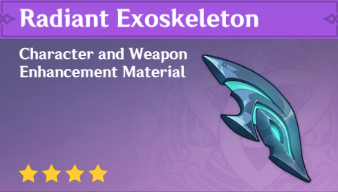 Genshin Impact - How to Get Radiant Exoskeleton and Effects