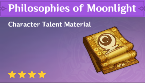 Genshin Impact - How to Get Philosophies of Moonlight and Effects