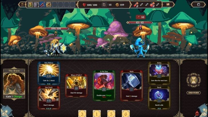 Dice Legends Paladin Battle