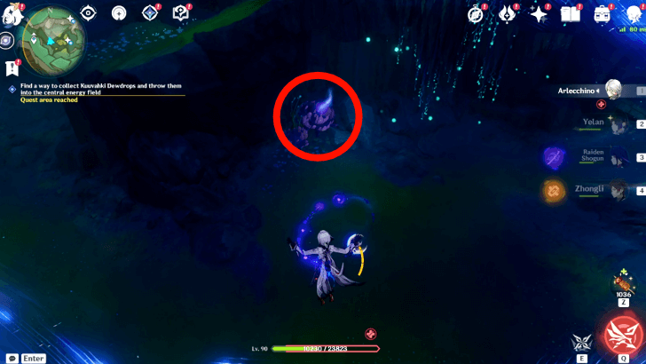 Genshin Impact - Whisper Beneath the Waves - Kuuvahki Dewdrops puzzle 1.4