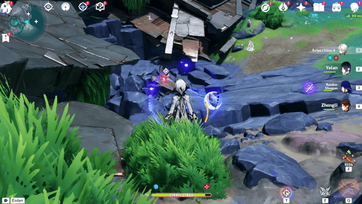 Genshin Impact - Whisper Beneath the Waves - Destroy the rubble