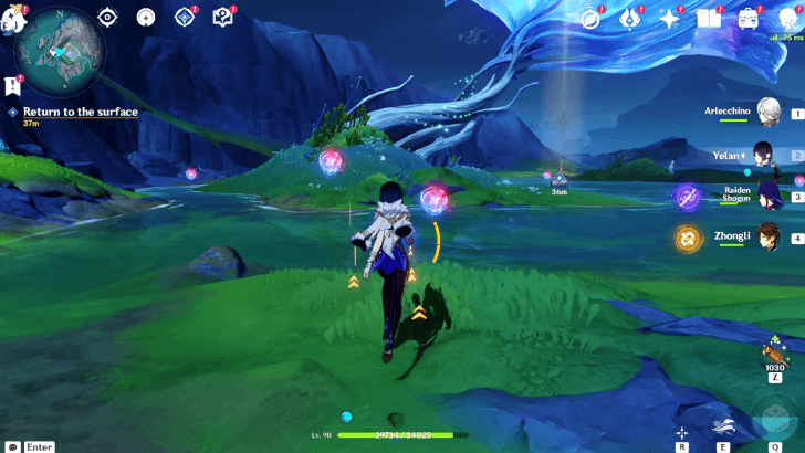 Genshin Impact - Whisper Beneath the Waves - Return to the surface