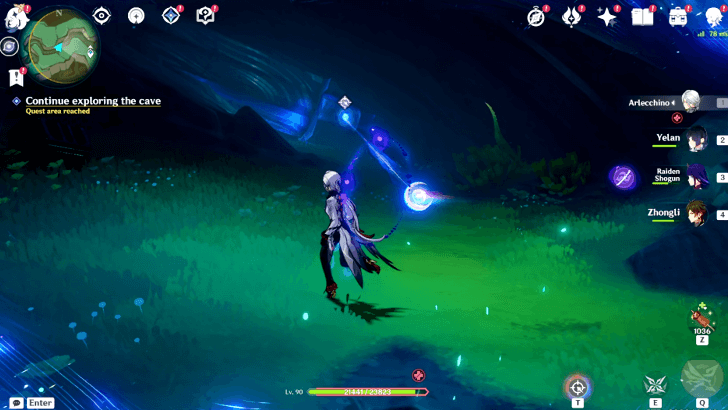 Genshin Impact - Whisper Beneath the Waves - Open the route