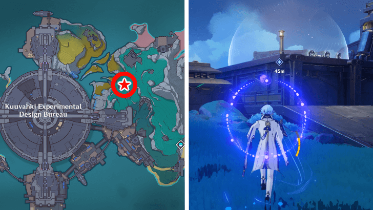 Go to the Second Marked Location