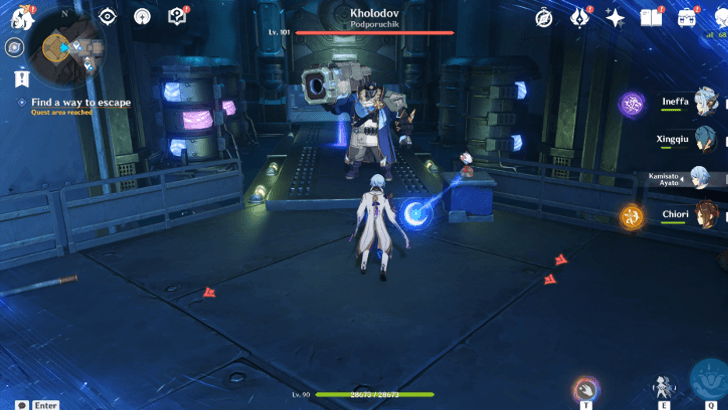 Defeat the Fatui and Kholodov