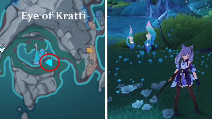 Genshin - Frostlamp Flower