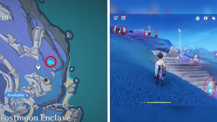 Genshin - Frostlamp Flower