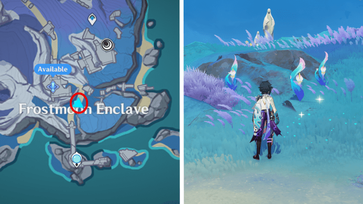 Genshin - Frostlamp Flower