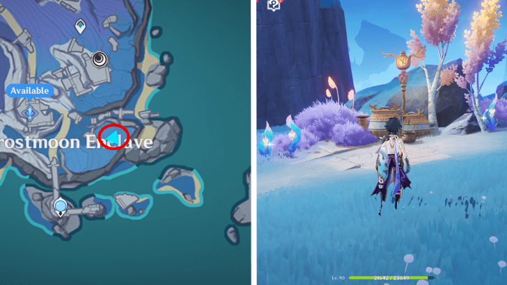 Genshin - Frostlamp Flower