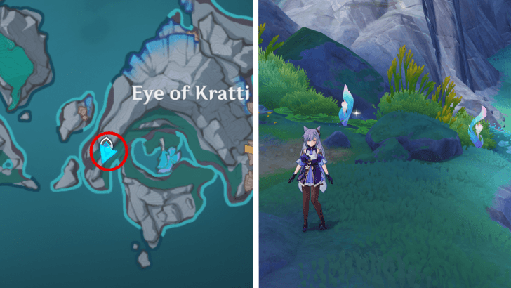 Genshin - Frostlamp Flower