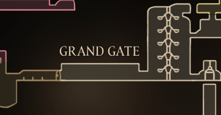 Grand Gate Flea Caravan Map