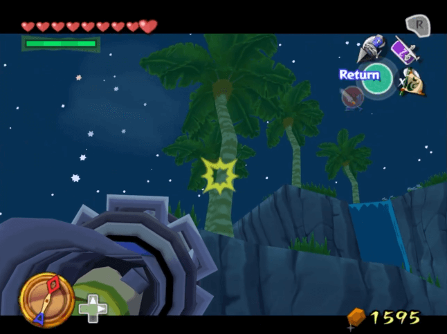 Go Up Diamond Steppe Island With the Hookshot