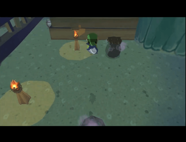 Enter the Pot in Front