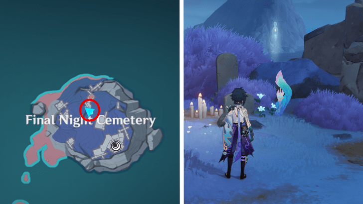 Genshin - Frostlamp Flower