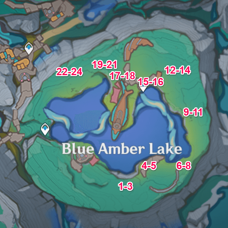 Genshin - Stellafruit Locations