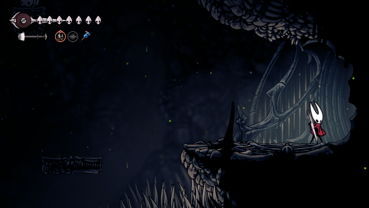 Hollow Knight Silksong - Weavenest Atla Location Overworld