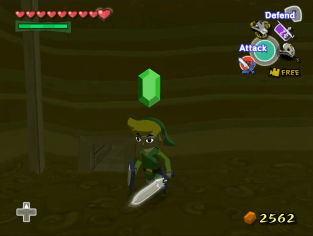 Reveal a Hole Behind the Pots