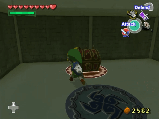 Open the Cabana Triforce Chest