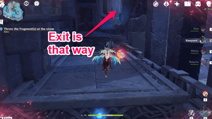 How to Enter the Cave and Search for Fragment 6