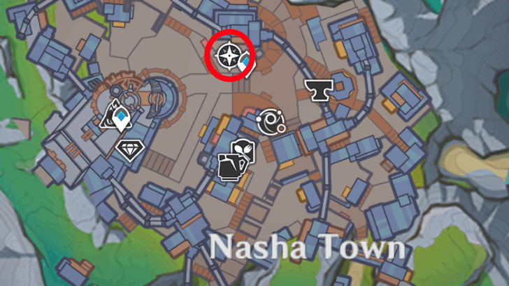 Genshin Impact - Frostmoon Enclave Meeting Point Location