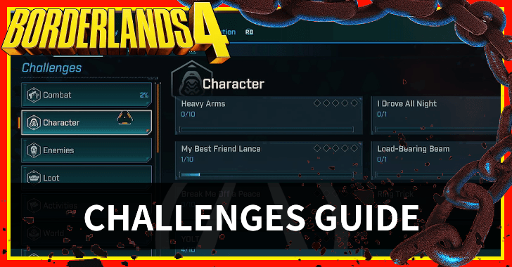 Challenge Guide for Borderlands 4