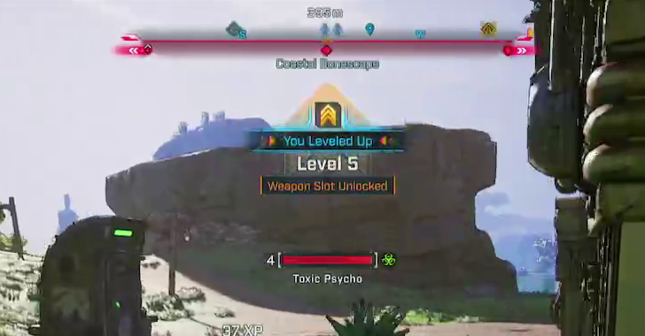 Reach Level 5 and 8 to Unlock Weapon Slots