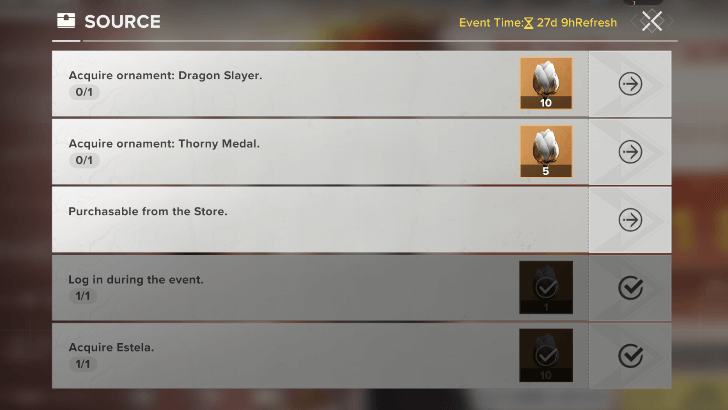 Benediction Day Event Missions