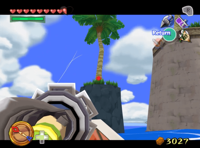 Climb the Island With the Hookshot