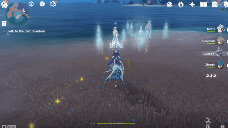 Genshin Impact - Talk to the Lost Phantom