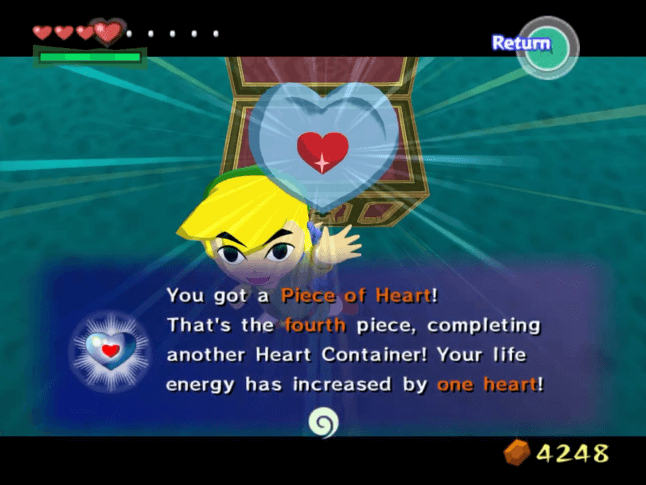 Obtain the Piece of Heart on the 50th Floor