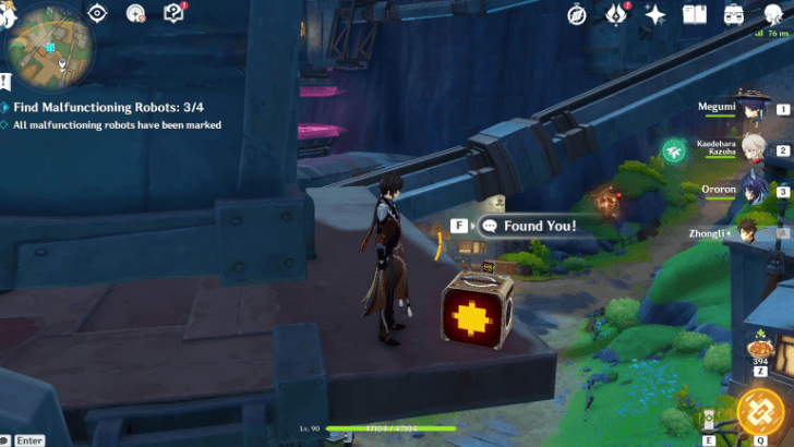 Genshin - Seek and Find Stage 1 Robot 4