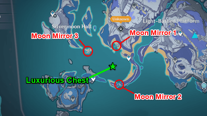 Genshin Impact Hiisi Island Luxurious Chest Location