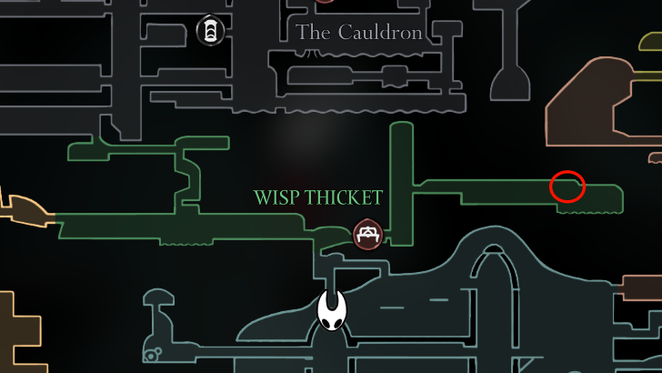 Mask Shard in Wisp Thicket