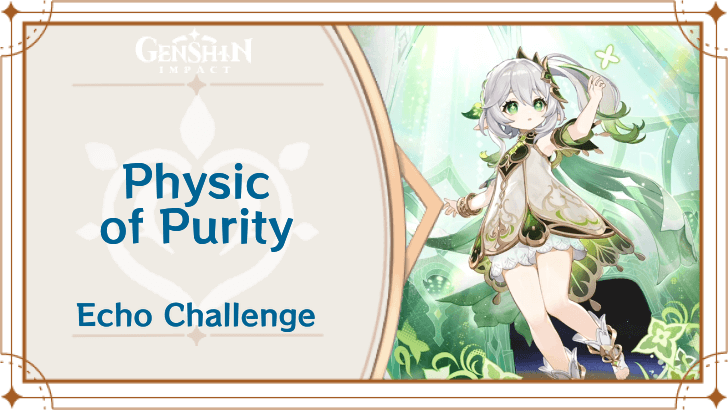 Genshin Impact - Nahida Envisaged Echoes