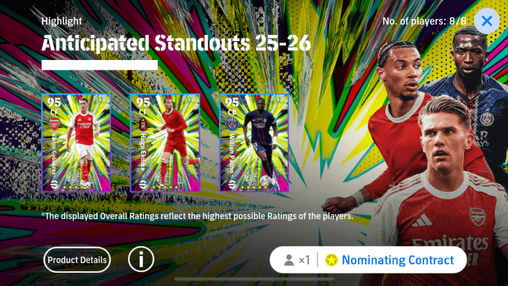 Anticipated Standouts 25-26 Image
