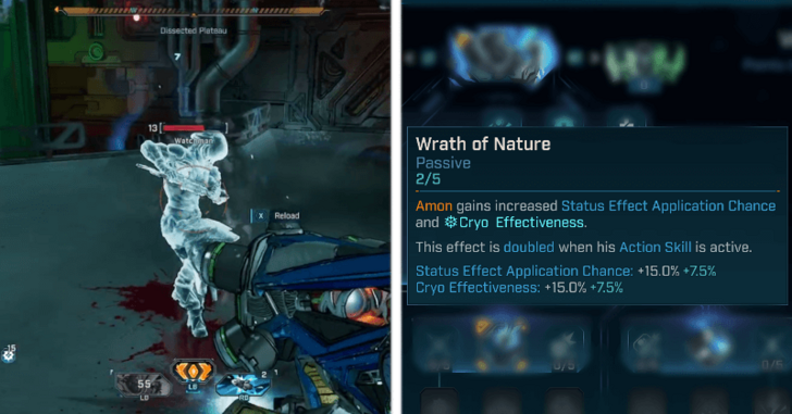 Cryo Status Effect Passive