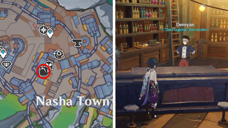 Genshin Impact - Recipe Location