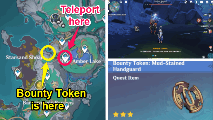 Kairagi in Starsand Shoal - Mud-Stained Handguard