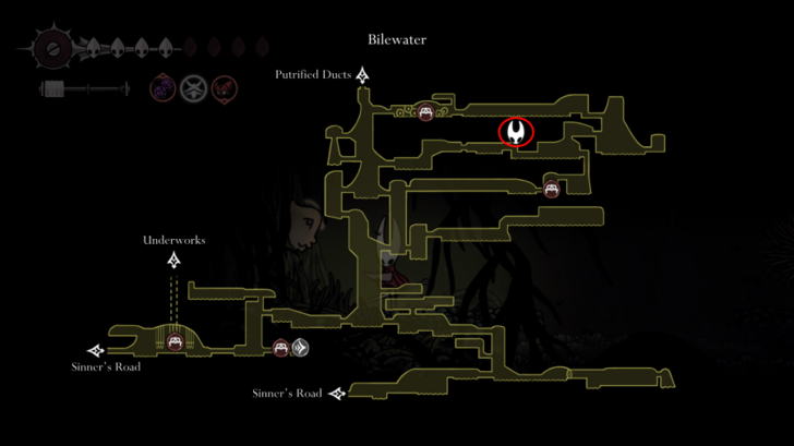 Bilewater 2 Flea Map