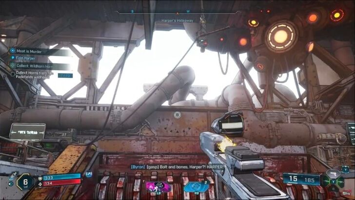 Borderlands 4 Harper Hanging