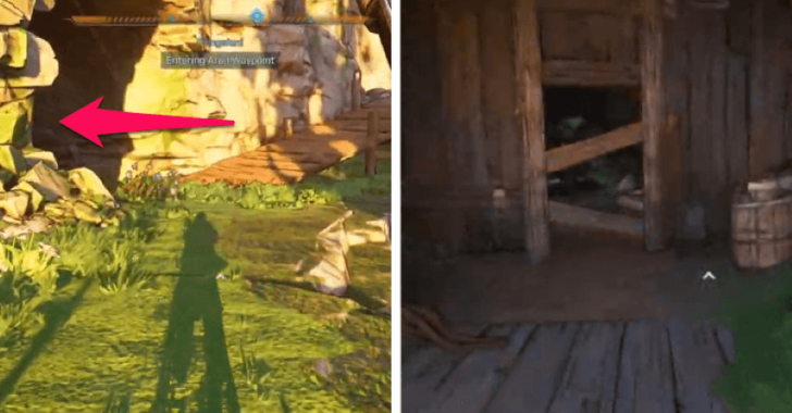 Borderlands 4 Cave Beyond Waterfall