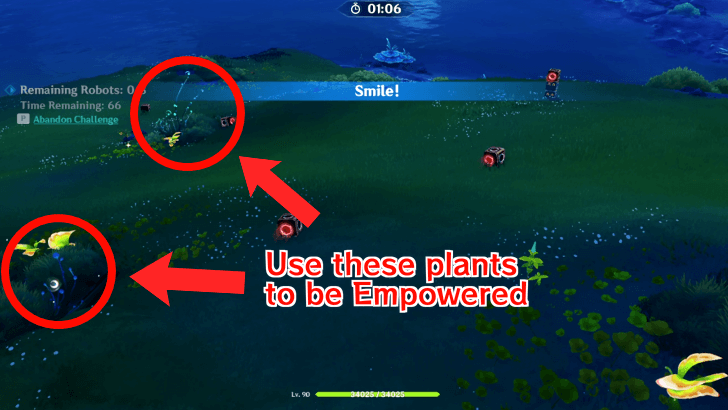 Genshin Impact - Lempo Isle Mole and Robot Challenge - Make the Bots Smile 2