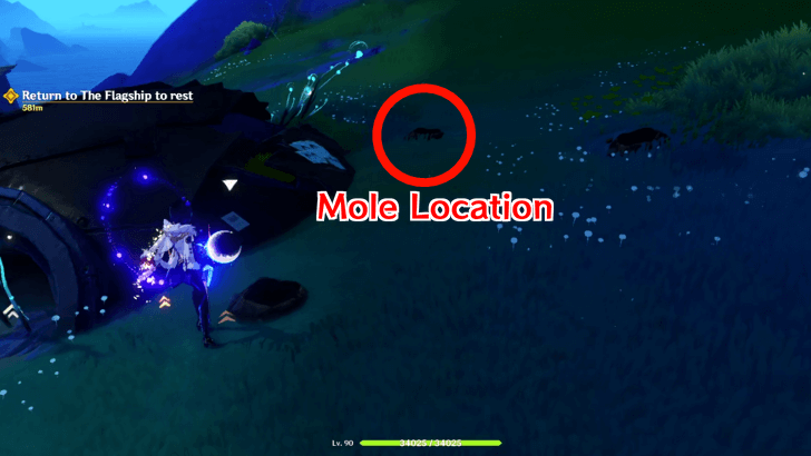 Genshin Impact - Lempo Isle Mole and Robot Challenge - Catch the Mole 3