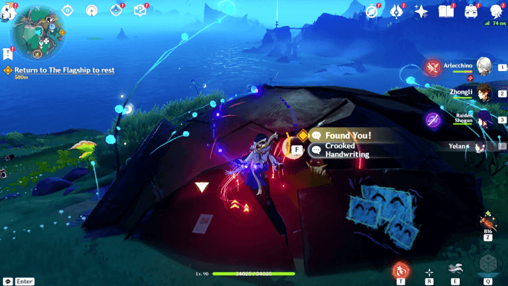 Genshin Impact - Lempo Isle Mole and Robot Challenge - Catch the Mole 2