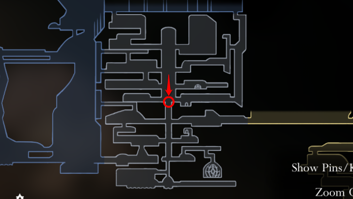 Key of Heretic Door II Location
