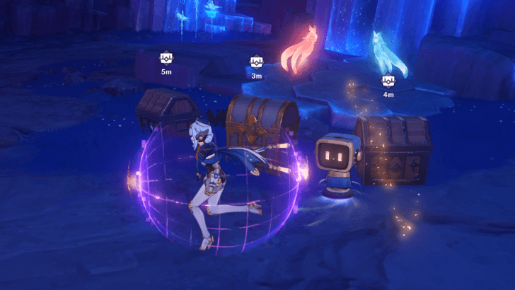 Genshin Impact Barrowmoss Barrens Puzzle Rewards